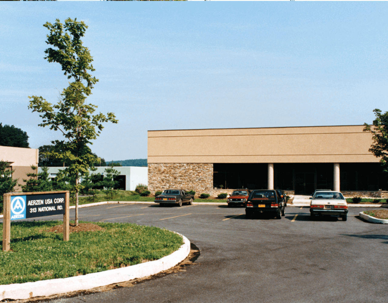 Picture of the building of the subsidiaries Aerzen USA Corporation