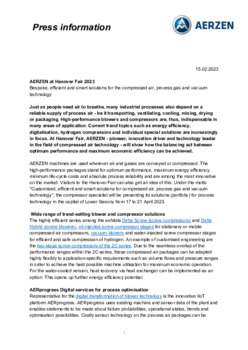 Press release_fair Hannover 2023