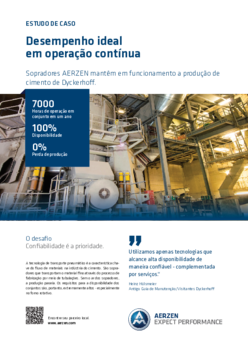 Estudo de Caso – Produção de cimento