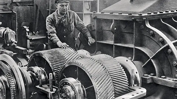 AERZEN introduces rotary piston pumps in 1926, efficient for various liquid conveyance