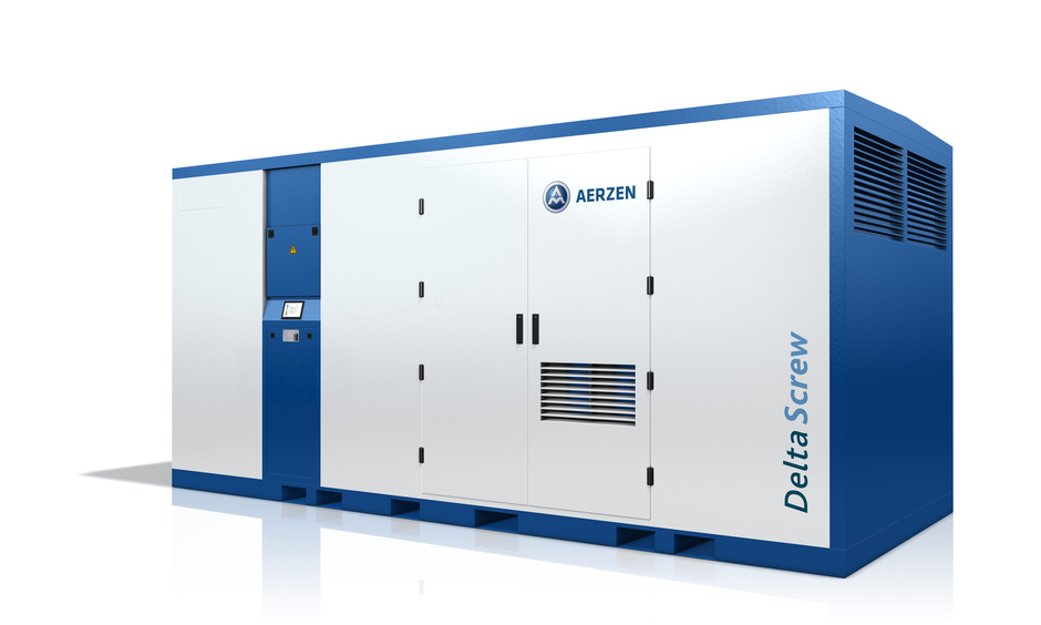 AERZEN is expanding its Delta Screw compressor series to include the VM 200