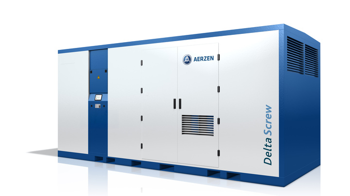 AERZEN is expanding its Delta Screw compressor series to include the VM 200