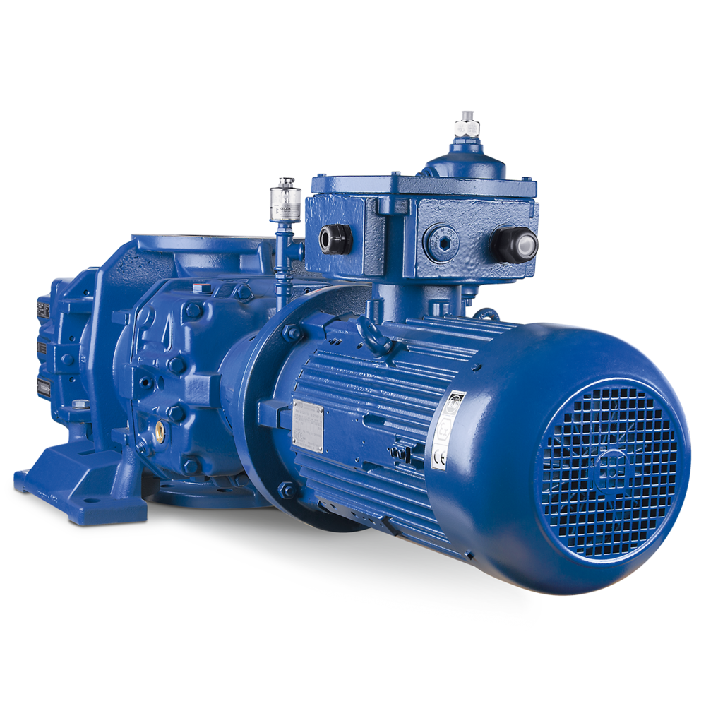 [Translate to English US:] High vacuum blower HV series front view