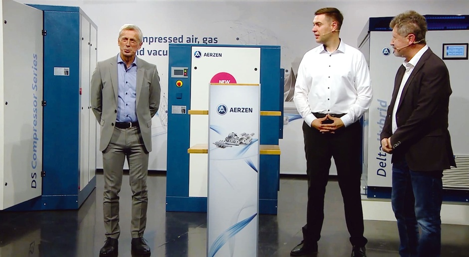 Mit der Integration von ACI deckt AERZEN Druckluftanwendungen von 2,5 bis 40 bar ab Bild: AERZEN