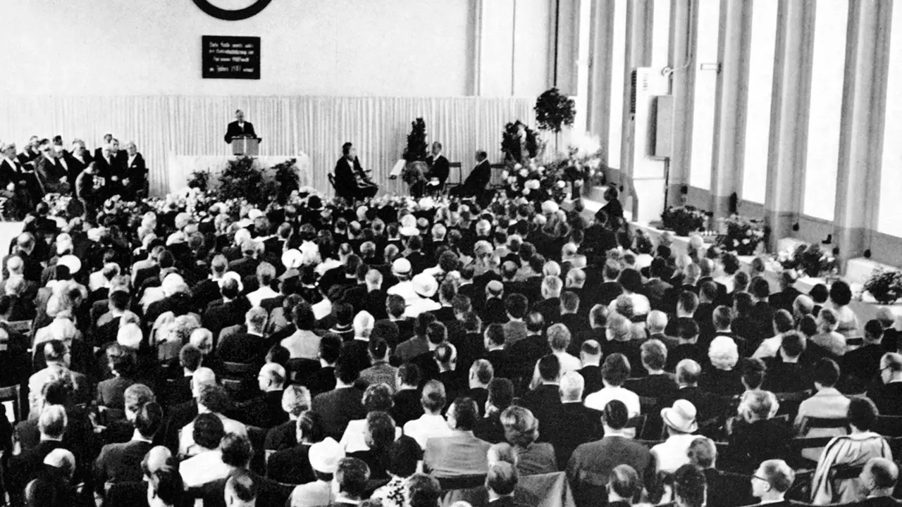 Paul Grote manages AERZEN from 1960, leading through the company's 100th anniversary