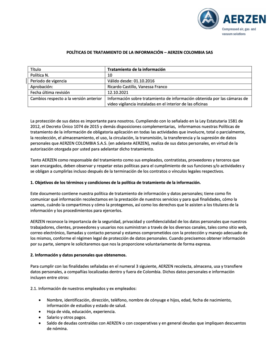 Datenschutzerklärung
