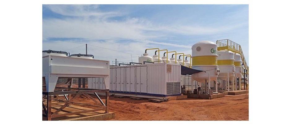 Biogas plant in Brazil