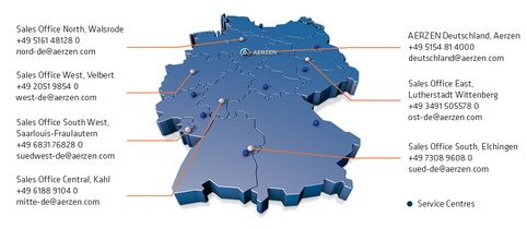  AERZEN Deutschland locations