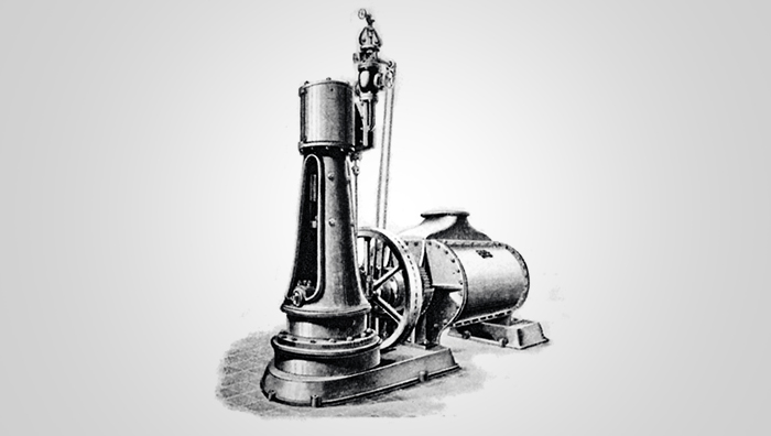 From 1868 onwards the company produces the first positive displacement blowers produced on the European continent using the method developed by Francis Marion Roots – blowers that are far more efficient than conventional machines.