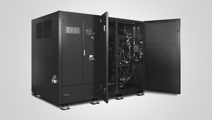 New compressed air compressor series DELTA TWIN is presented to the market.