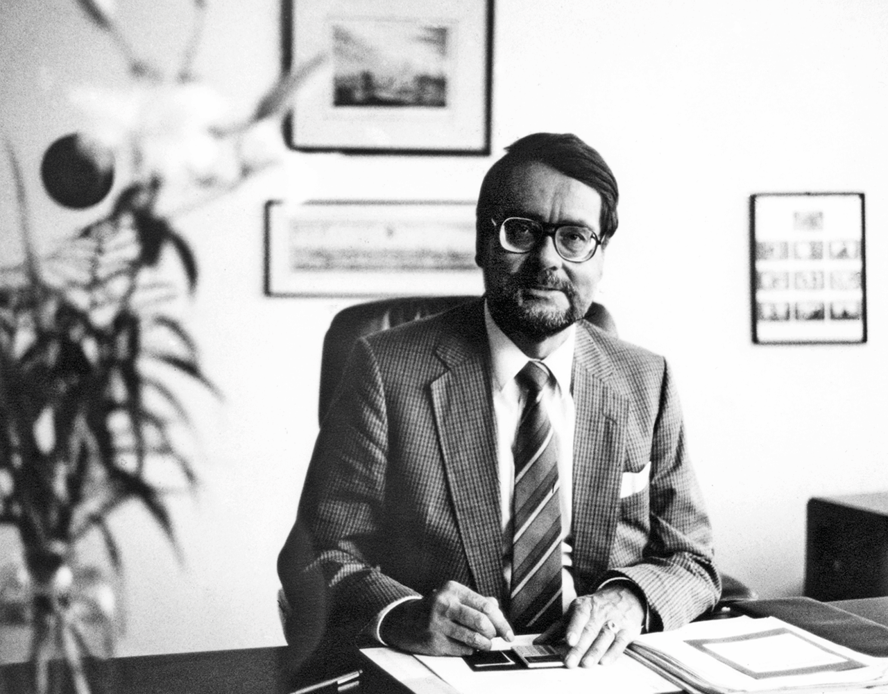 Hasso Heller - Er wird 1965 Geschäftsführer bei AERZEN Maschinenfabrik