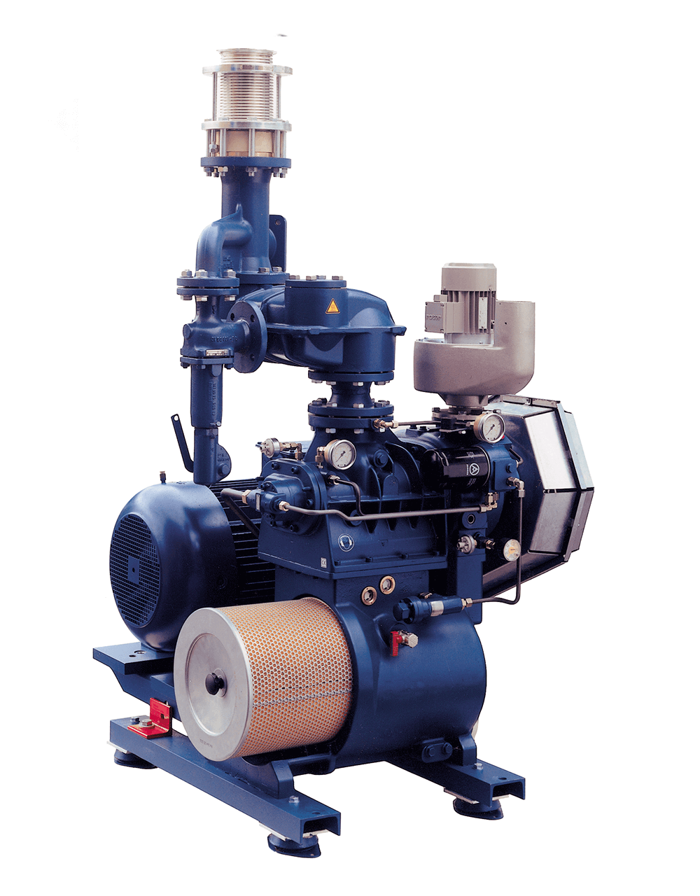 Picture of the new screw compressor series DELTA SCREW