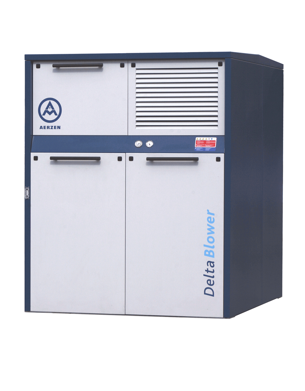 AERZEN blower units Delta Blower Generation 5 Picture of the AERZEN blower unit Delta Blower Generation 5