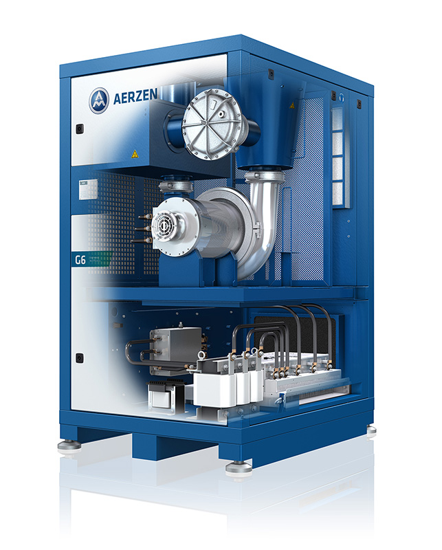 AERZEN Turbogebläse stehen für unschlagbare Energieeffizienz, äußerste Kompaktheit, maximale Langlebigkeit und niedrigste Lebenszykluskosten.